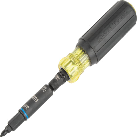 Klein Tools KNECT™ Impact-Rated HVAC Screwdriver/Nut Driver, 11-in-1- A-32527HD