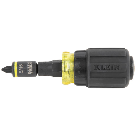 Klein Tools KNECT™ 7-in-1 Ratcheting Impact-Rated Stubby- A-32561HDRT