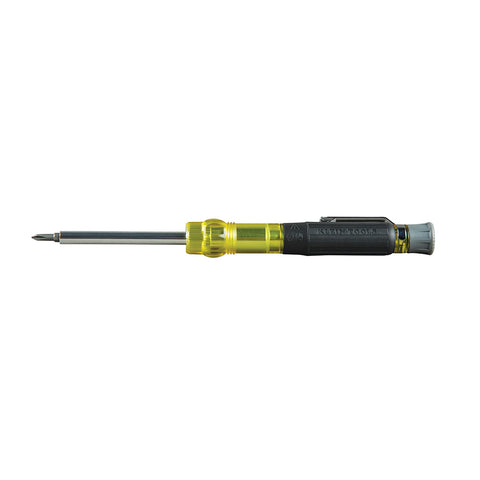 Klein Tools Multi-Bit Electronics Pocket Screwdriver, 4-in-1, Ph, Sl Bits- A-32614