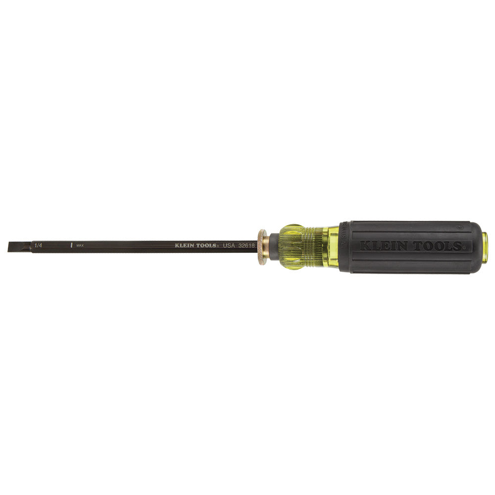 Klein Tools Adjustable Screwdriver, #2 Phillips, 1/4-Inch Slotted- A-32751