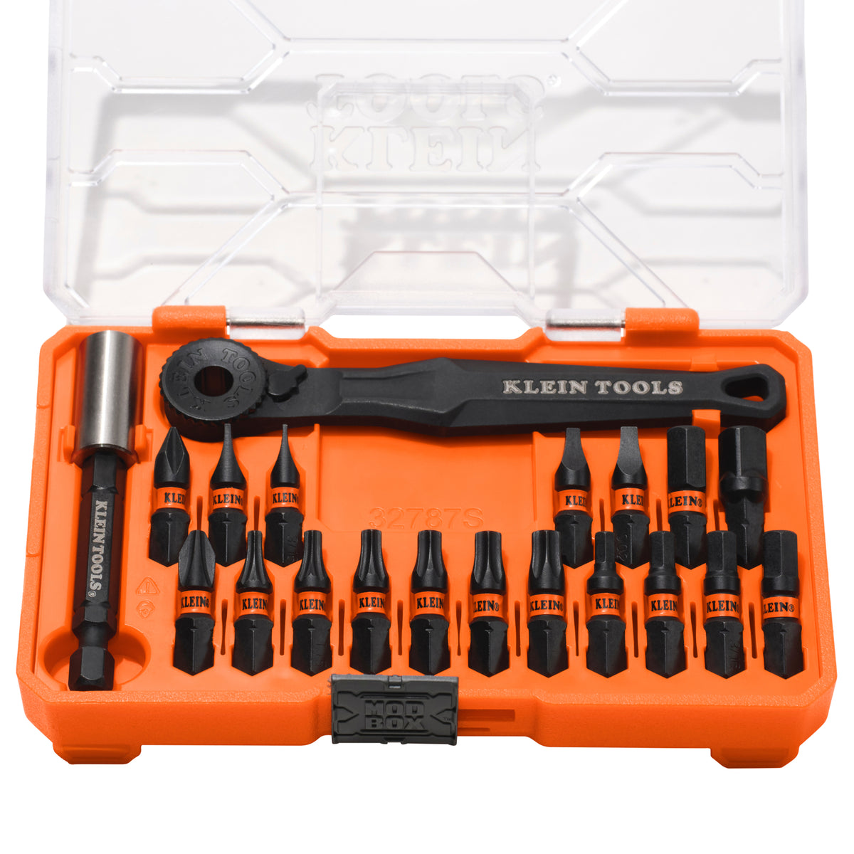 Klein Tools Proflex Micro Ratchet Impact-Rated Bit Set, 20-Piece- A-32787S