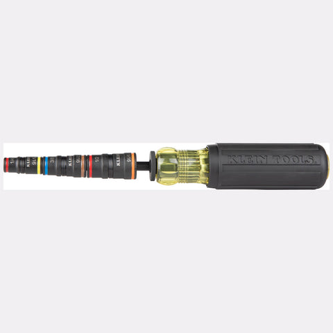 Klein Tools 7-in-1 Impact Rated Flip Socket Set with Handle- A-32910