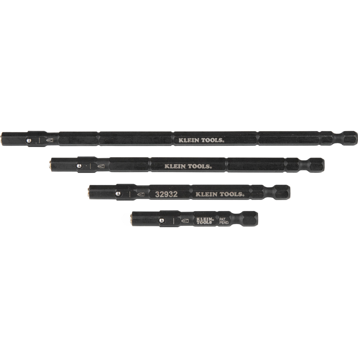 Klein Tools Flip Socket Hex Shaft Replacement Parts, 4-Pack- A-32944