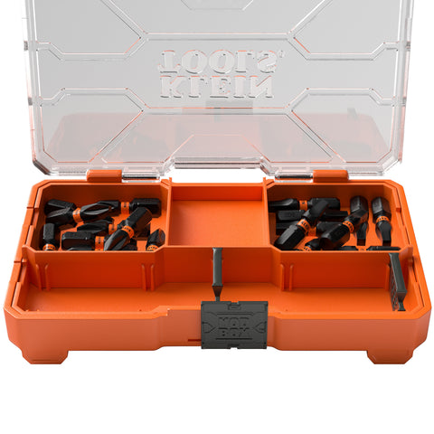 Klein Tools Slim ProFlex Impact-Rated Bit Set, Phillips #2 and Square #2,- A-33002S