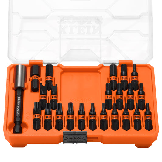 Klein Tools Slim ProFlex Impact-Rated Tamperproof Security Bit Set,- A-33510S