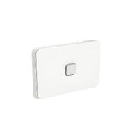 Clipsal Iconic 1 Gang Horizontal Switch 10A White - 3041HA-VW