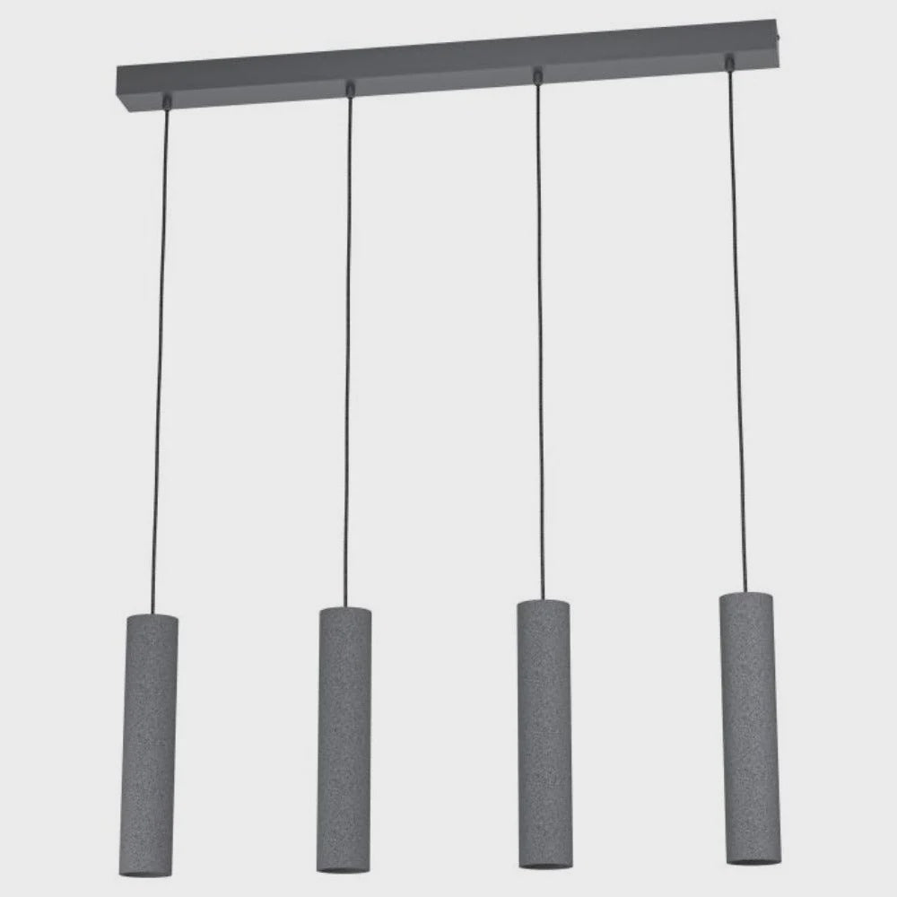 Mentalona 4 LED Light Pendant 4x5W 4000K Anthracite Steel - 205313 - ARCK Electrical Wholesale Supplies