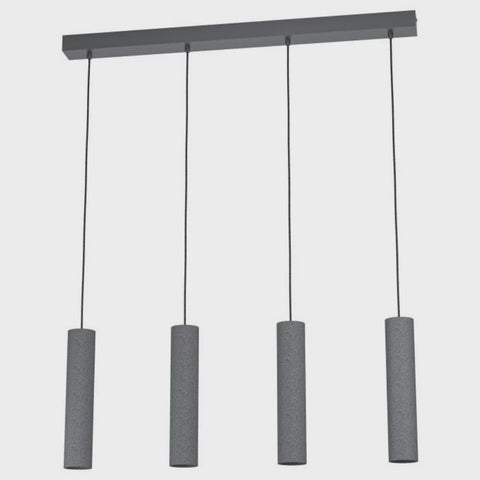 Mentalona 4 LED Light Pendant 4x5W 4000K Anthracite Steel - 205313 - ARCK Electrical Wholesale Supplies