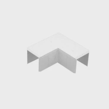 Australian Plastics 16mm x 16mm 90 Degree Cable Duct Flat Angle White EACH - CD1616AFWH - ARCK Electrical Wholesale Supplies