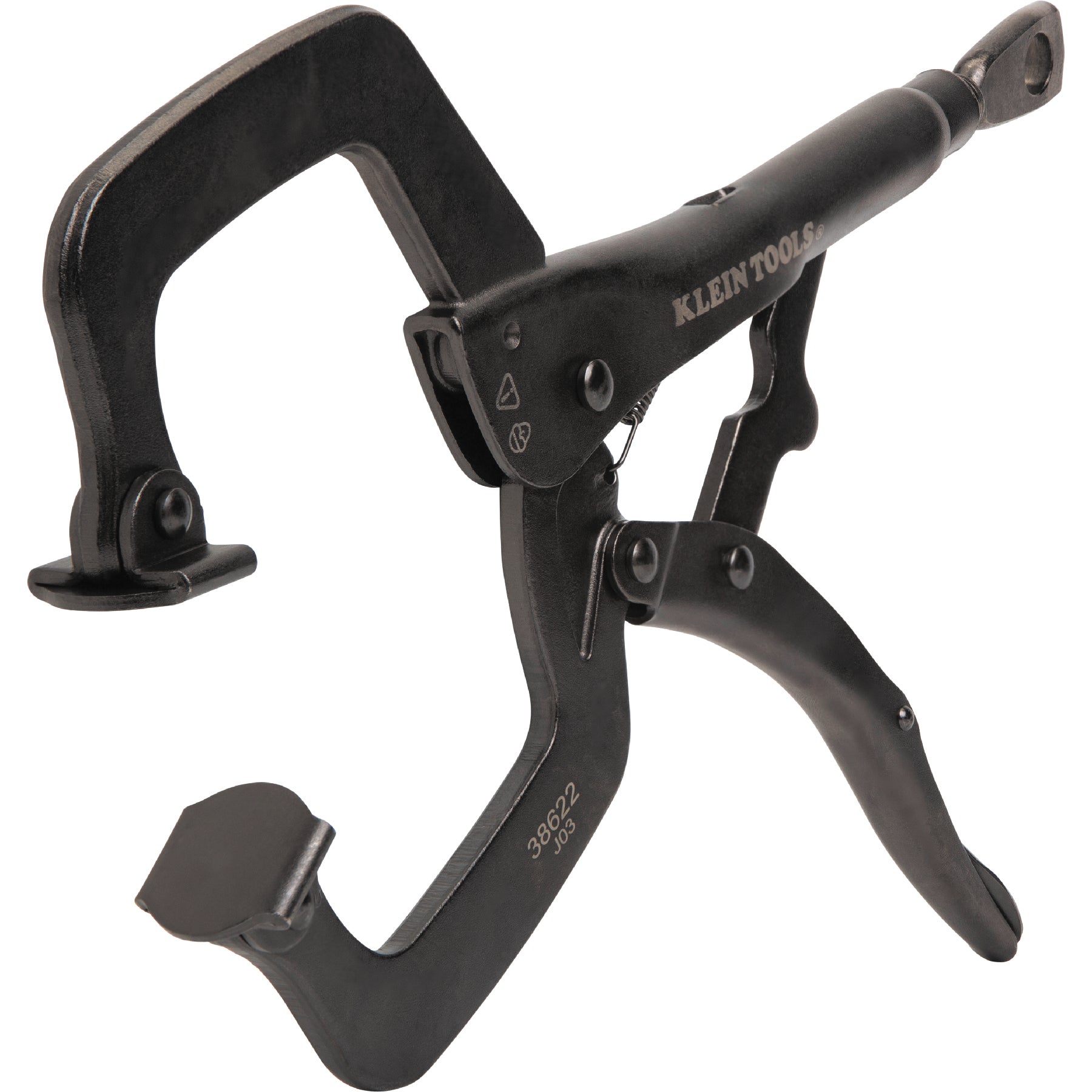 C-Clamp Locking Pliers Swivel Jaw 11In