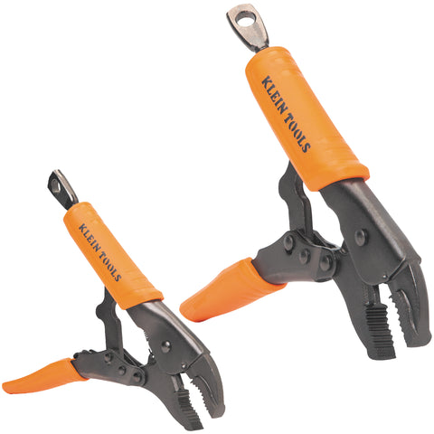 Curved Jaw Locking Plier Set 7 & 10In