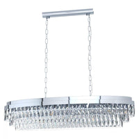 Valparaiso 13 Light Pendant Chrome & Crystal - 39495