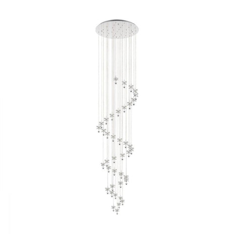 Pianopoli 40 LED Luminaire Chrome & Crystal - 39545