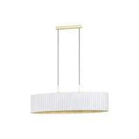 Tamaresco 2 Light Pendant Brushed Brass Steel - 39764N