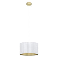 Tamaresco 1 Light Pendant Brushed Brass Steel - 39765N