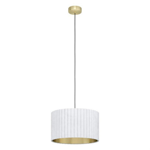 Tamaresco 1 Light Pendant Brushed Brass Steel - 39765N