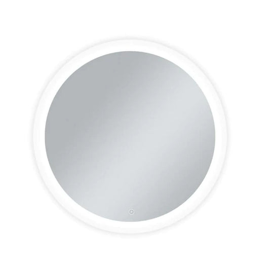 Romu Round LED Mirror Silver 2CCT - PBM003