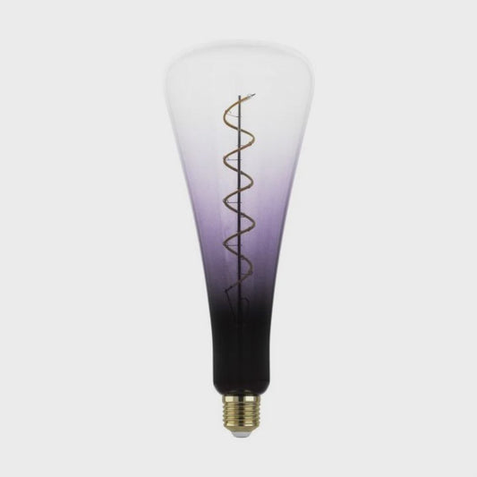 Filament Dimmable LED Globe Bulb 240V 4W ES Purple Transparent Glass 1800K - 12276 - ARCK Electrical Wholesale Supplies