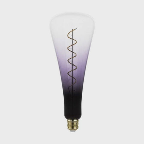 Filament Dimmable LED Globe Bulb 240V 4W ES Purple Transparent Glass 1800K - 12276 - ARCK Electrical Wholesale Supplies