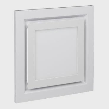 Clipsal Airflow Square Grille Exhaust Fan LED - CEF30L-WE - ARCK Electrical Wholesale Supplies