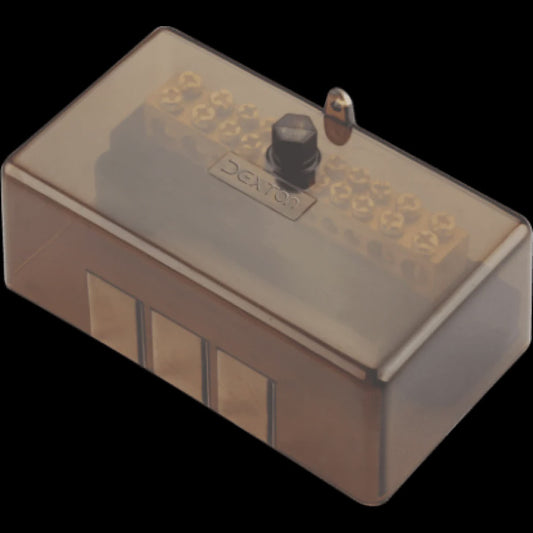 Black 12 Pole Neutral Link - NL12 - ARCK Electrical Wholesale Supplies