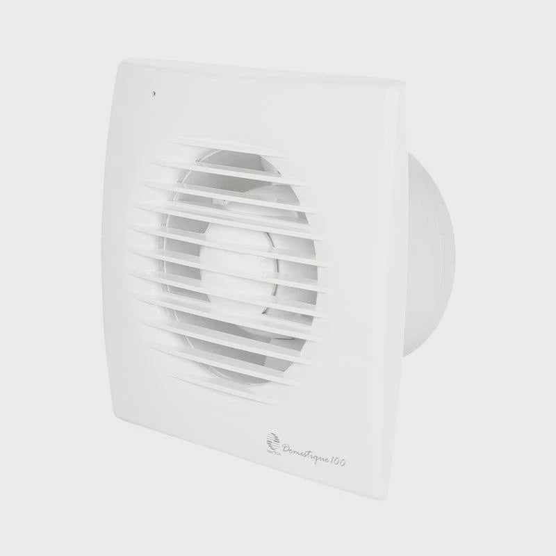Fantech 180mm x 190mm Flush Mounted Square Exhaust Fan (125mm Duct) - DOM-125 - ARCK Electrical Wholesale Supplies