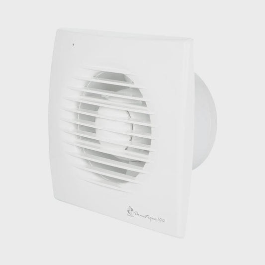 Fantech 180mm x 190mm Flush Mounted Square Exhaust Fan (125mm Duct) - DOM-125 - ARCK Electrical Wholesale Supplies