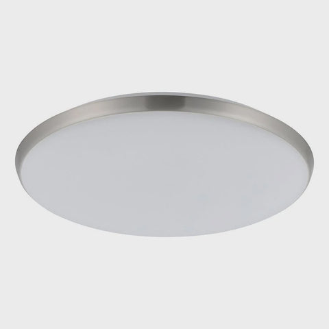 Ollie 2 28W/35W Dimmable LED Oyster Satin Nickel / Tri-Colour - 206396 - ARCK Electrical Wholesale Supplies