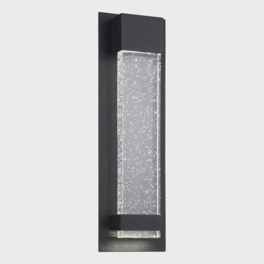 VILLAGRAZIA Exterior Wall Light H400mm Black Aluminium 3CCT - 205922 - ARCK Electrical Wholesale Supplies