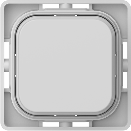 Clipsal Iconic Dolly Push Button Blank Cool Grey - 40APB-CY - ARCK Electrical Wholesale Supplies
