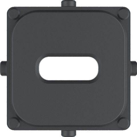 Clipsal Iconic 40 Series Single Mechanism Cap USB-C Anthracite - 40E1USBCCAP-AN - ARCK Electrical Wholesale Supplies
