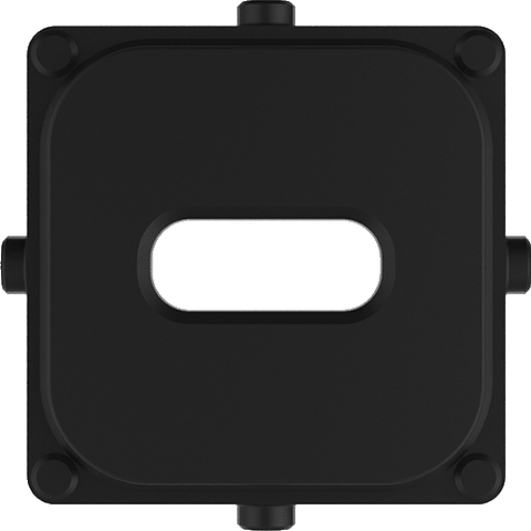 Clipsal Iconic 40 Series Single Mechanism Cap USB-C Black - 40E1USBCCAP-BK - ARCK Electrical Wholesale Supplies