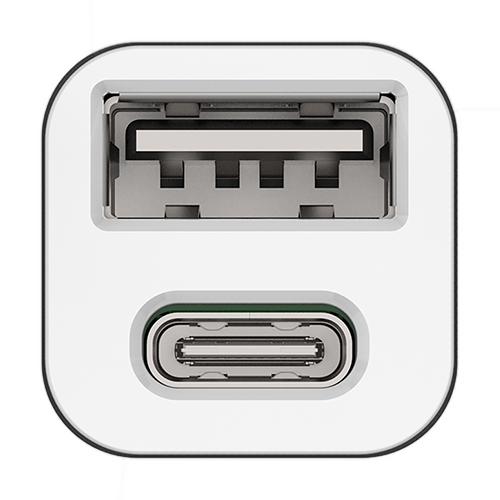 Clipsal Iconic 40 Series Dual USB Charging Mechanism Type A+C - 40E2USBACM - ARCK Electrical Wholesale Supplies