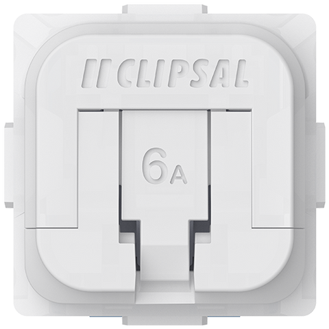 Clipsal Iconic 40 Series RJ45 CAT5E UTP Shutter Mechanism Translucent Tan - 40RJ45SMA5SHC-TN - ARCK Electrical Wholesale Supplies