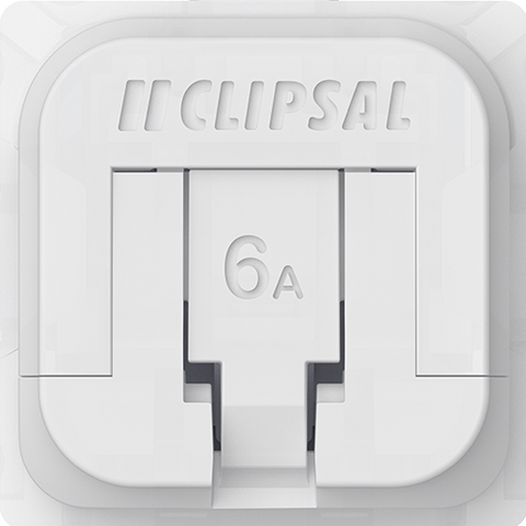 Clipsal Iconic 40 Series RJ45 CAT6A UTP Shutter Mechanism Translucent Tan - 40RJ45SMA6ASC-TN - ARCK Electrical Wholesale Supplies