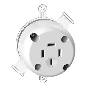Clipsal Standard Series, Single Socket Outlet, 500VAC, 10A, 4 Pin- 410WE - ARCK Electrical Wholesale Supplies