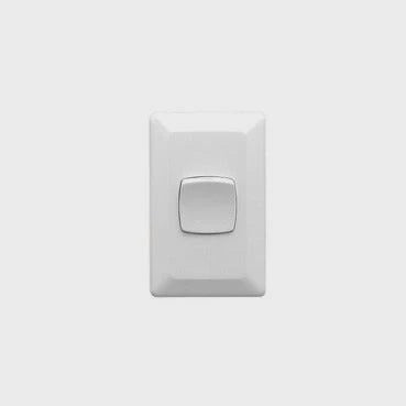 Clipsal Prestige 1 Gang Switch - P2031VA-WE - ARCK Electrical Wholesale Supplies