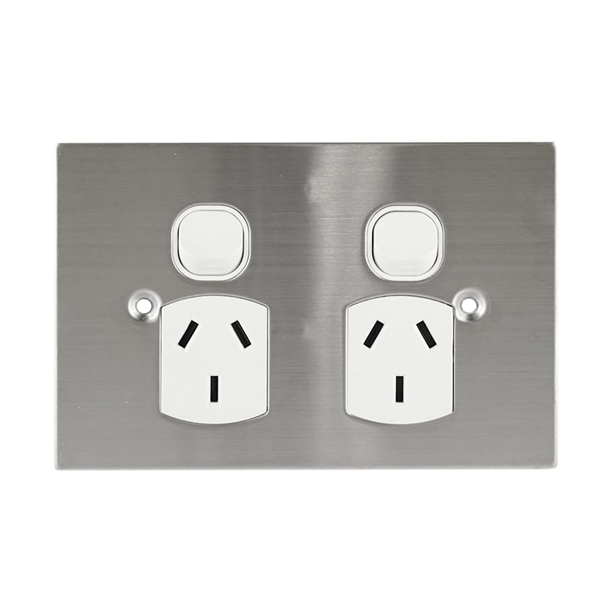 CSG Stainless Steel White Doub - SS-POD10 - ARCK Electrical Wholesale Supplies
