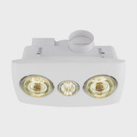 Vesuvius 3-in-1 Bathroom Heater & LED Light R80 - 204152