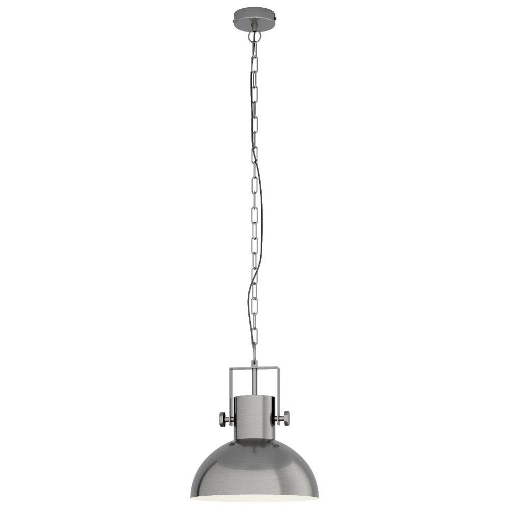 Lubenham 1 1 Light Pendant Antique Nickel - 43167N
