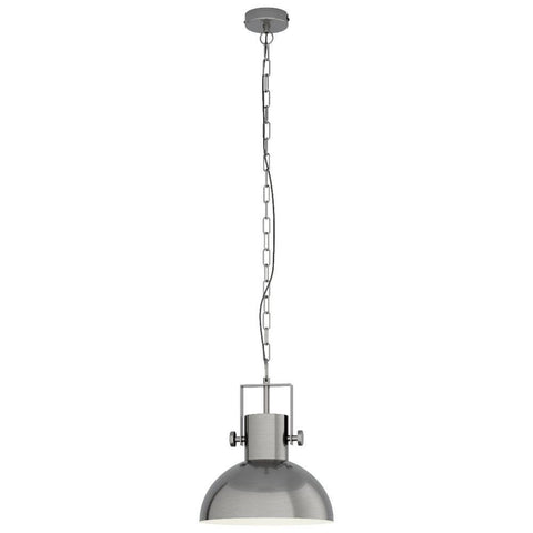 Lubenham 1 1 Light Pendant Antique Nickel - 43167N