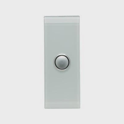 CLIPSAL SATURN 1 GANG PUSHBUTTON LED ARCHITRAVE SWITCH - OCEAN MIST - 4061ALOM - ARCK Electrical Wholesale Supplies
