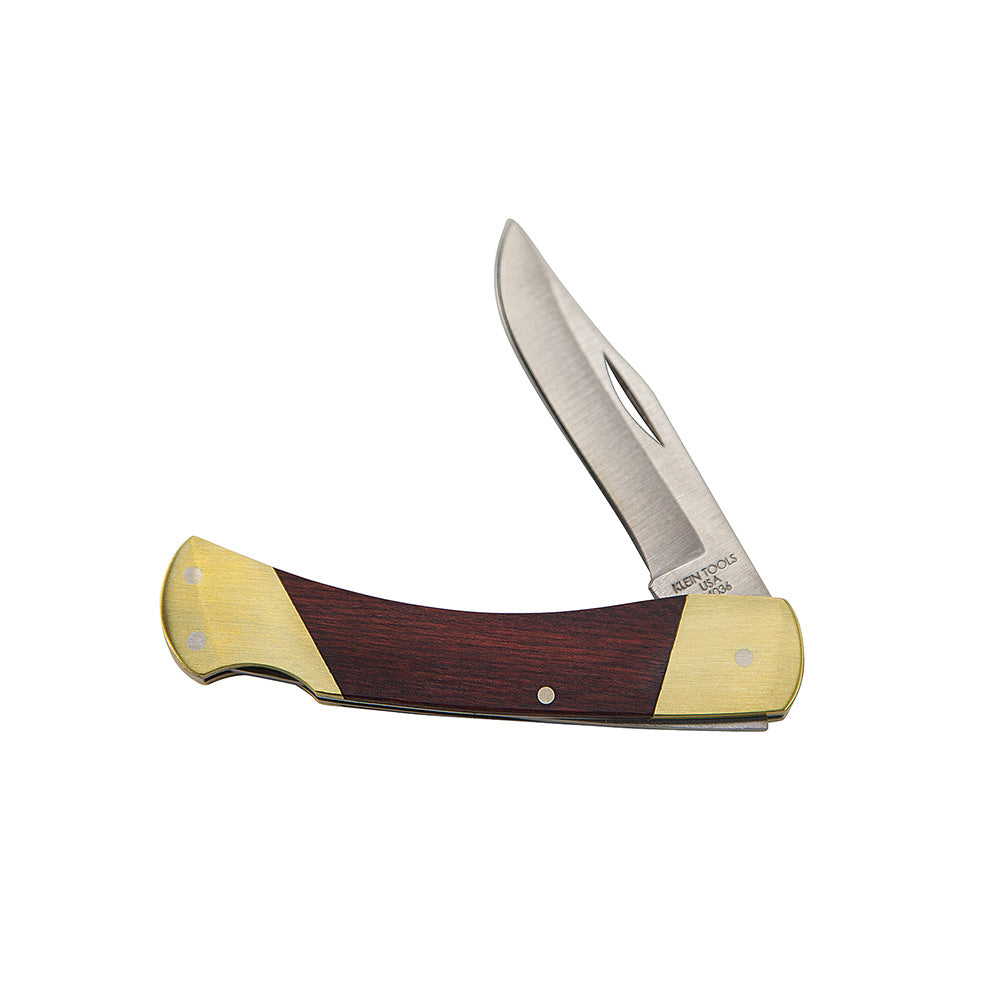 Klein Tools Sportsman Knife, 2-5/8-Inch Stainless Steel Blade- A-44036
