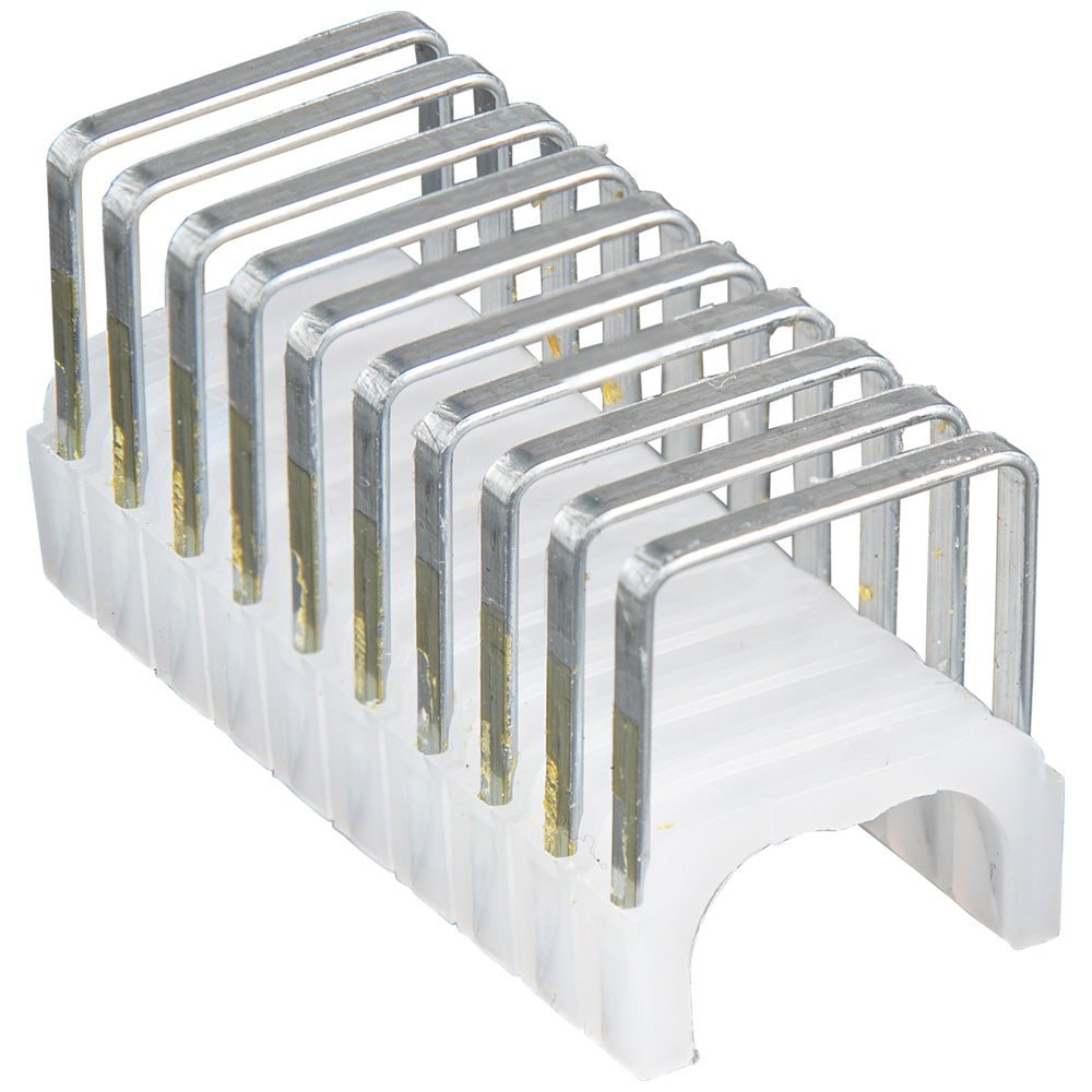 Klein Tools Insulated Cable Staples, 11/32-Inch x 19/32-Inch- A-450-003