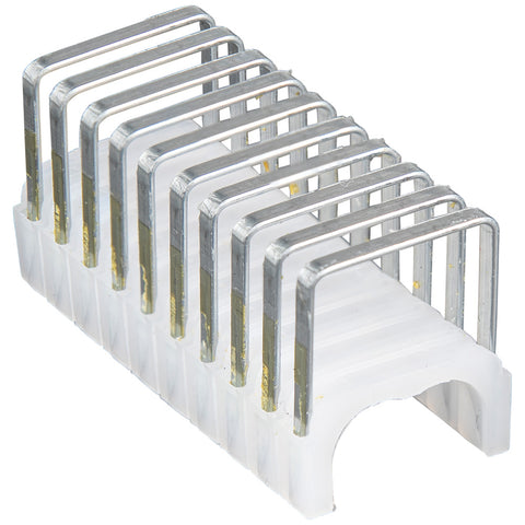 Klein Tools Insulated Cable Staples, 11/32-Inch x 19/32-Inch- A-450-003