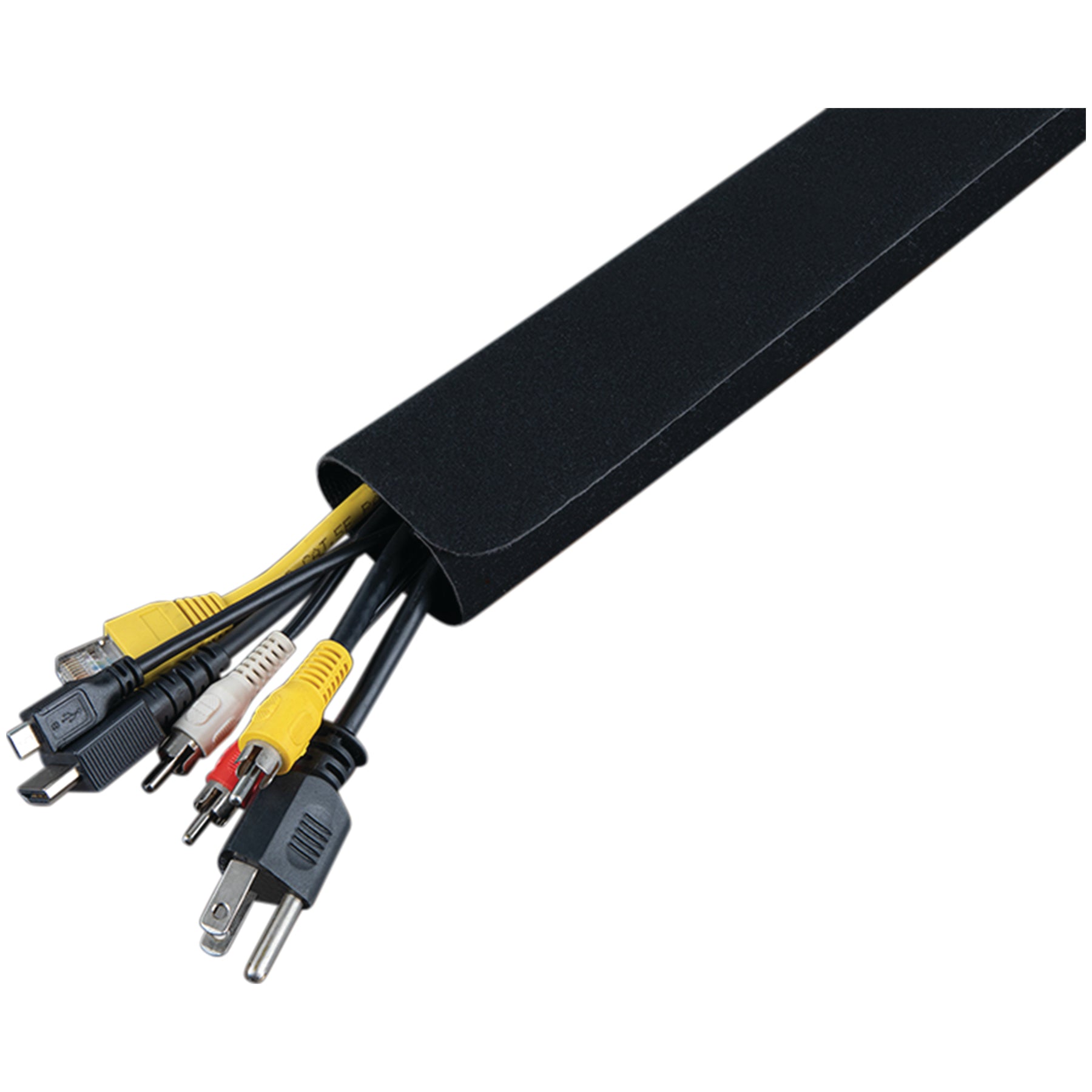 Cable Sleeves Wrap 1.25In Dia. X 3Ft 2Pk