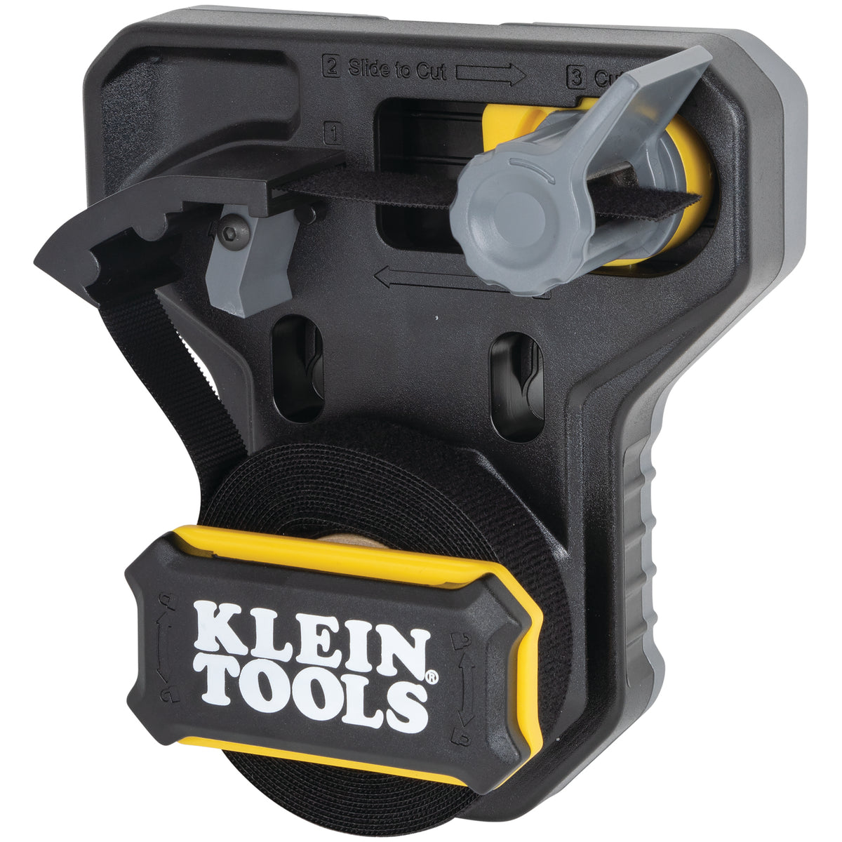 Hook & Loop Tape Dispenser W/Black Roll