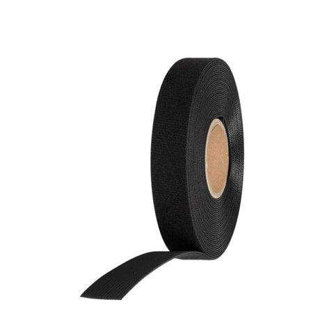 Klein Tools Hook and Loop Tape, 3/4-Inch, 25-Foot, Black, Custom Length- A-450-950