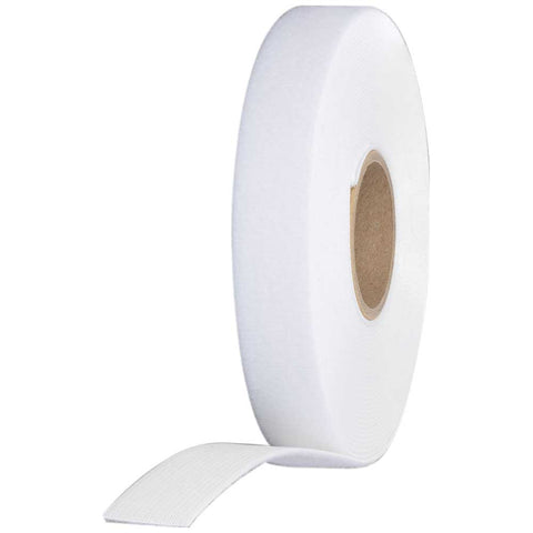 Klein Tools Hook and Loop Tape, 3/4-Inch, 25-Foot, White, Custom Length- A-450-960