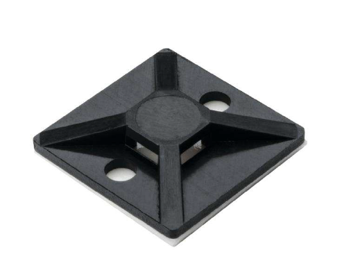 Adhesive Tie Mount Black 28mm - TUFATM28B - ARCK Electrical Wholesale Supplies